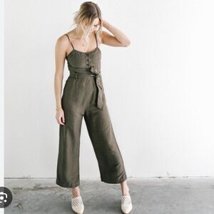 Rails Harper linen jumpsuit